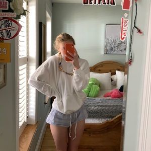 nike flower check sweatshirt